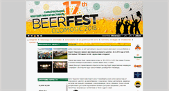 Desktop Screenshot of beerfestival.cz